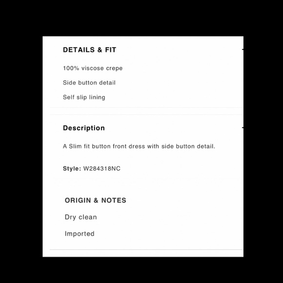 Rag & Bone McCormick Dress in Black. - Picture 10 of 10